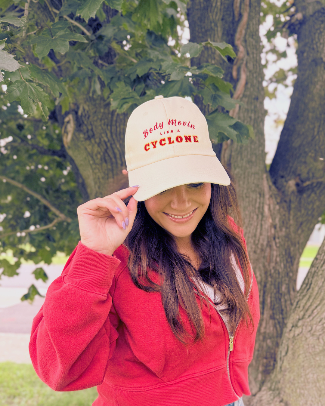 Body Movin Like a Cyclone ISU Ball Cap