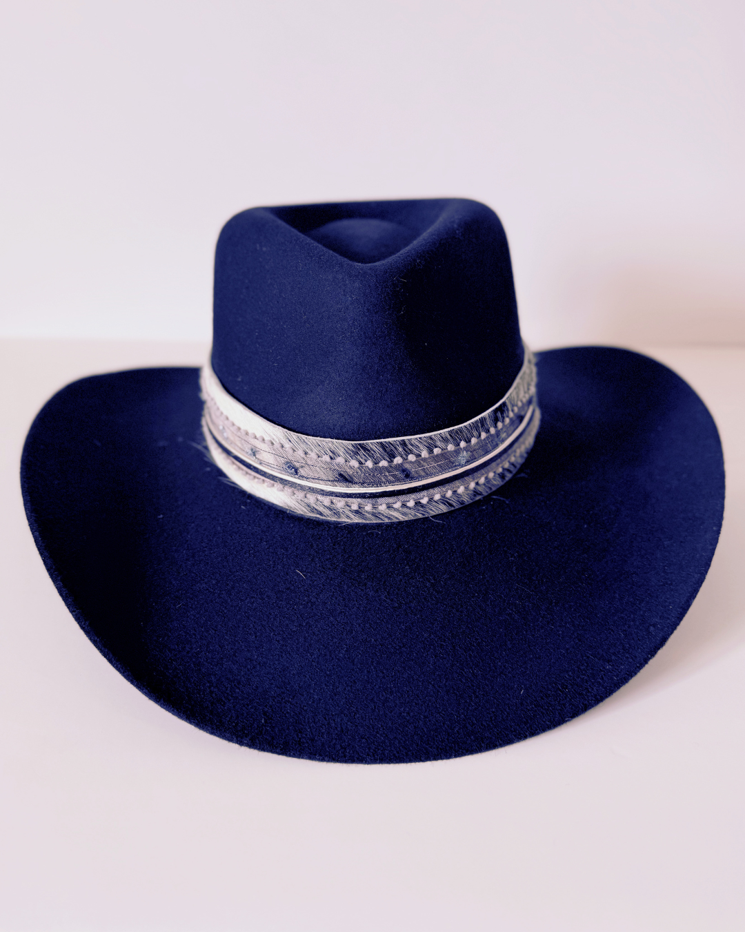 Black Western Hat 100% Wool