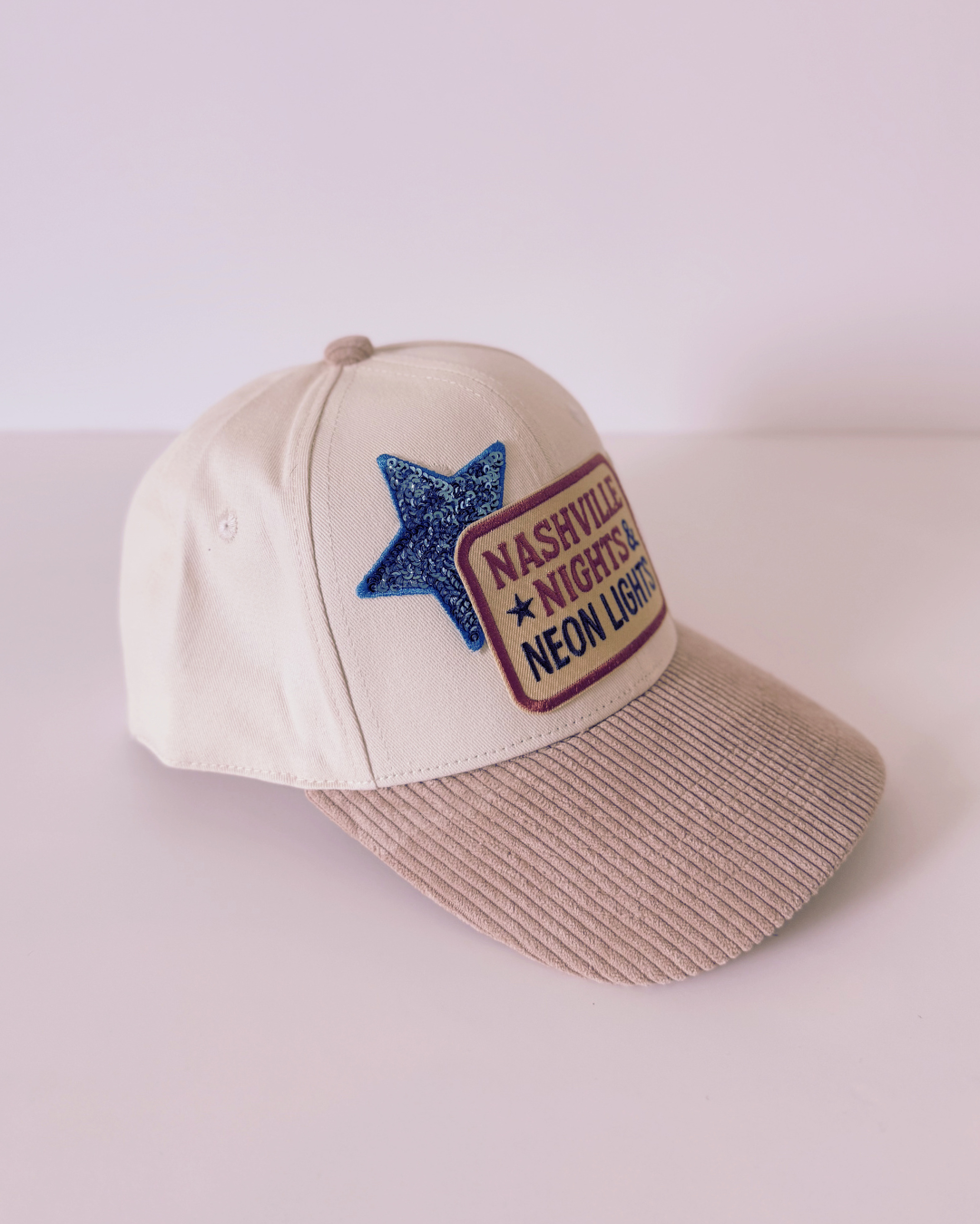 Nashville Nights Neon Lights Baseball Hat