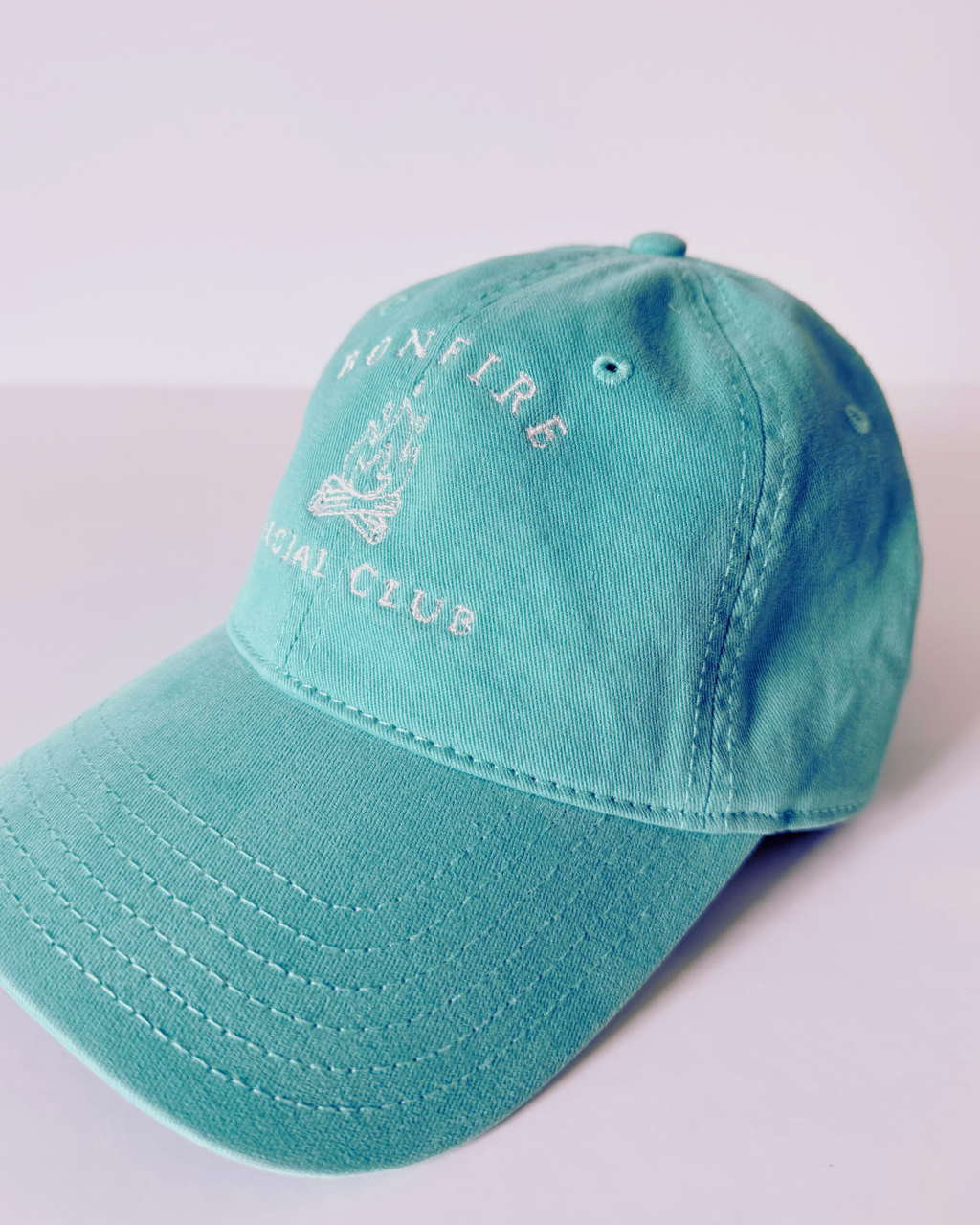 Bonfire Social Club Green Ball Cap
