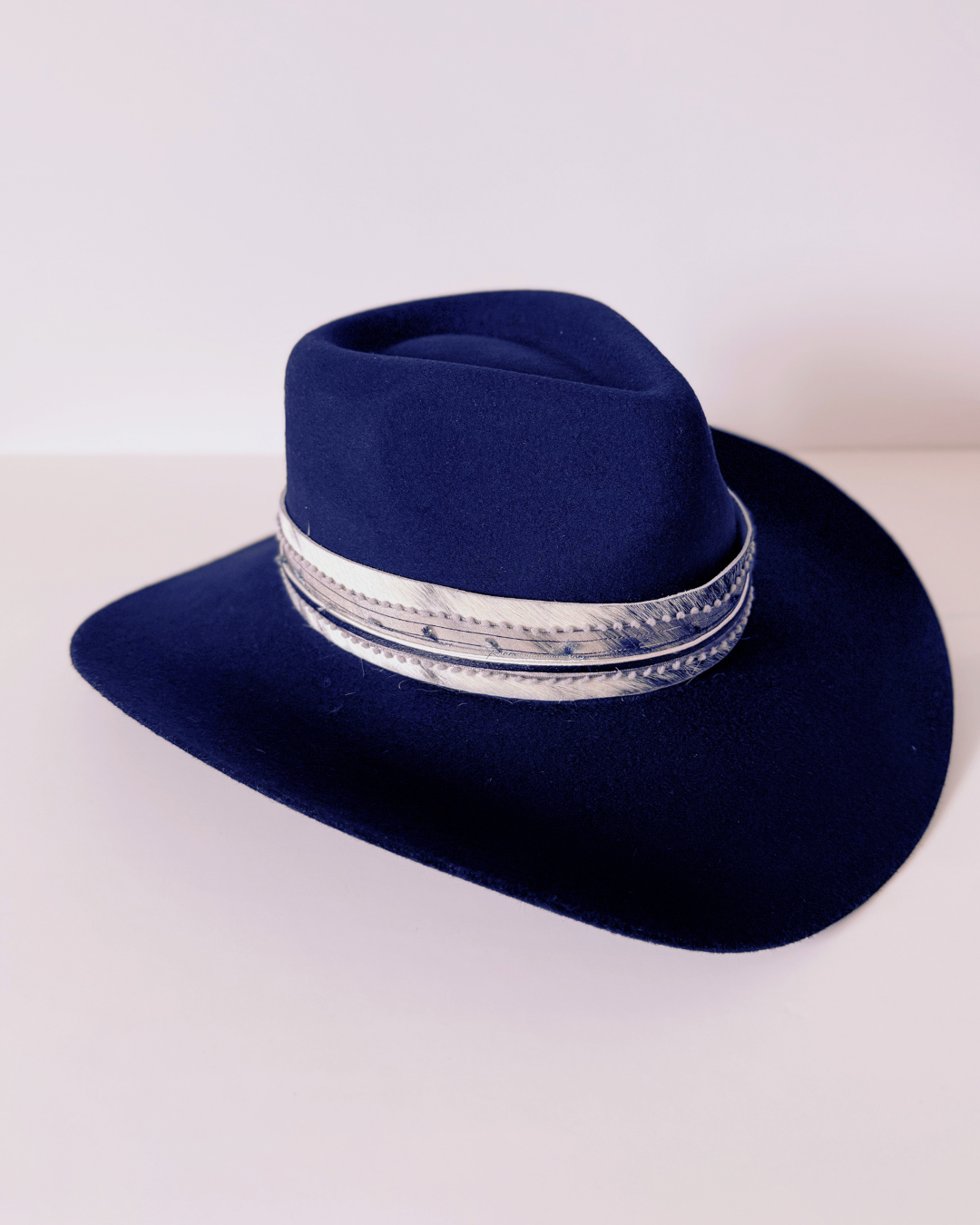 Black Western Hat 100% Wool