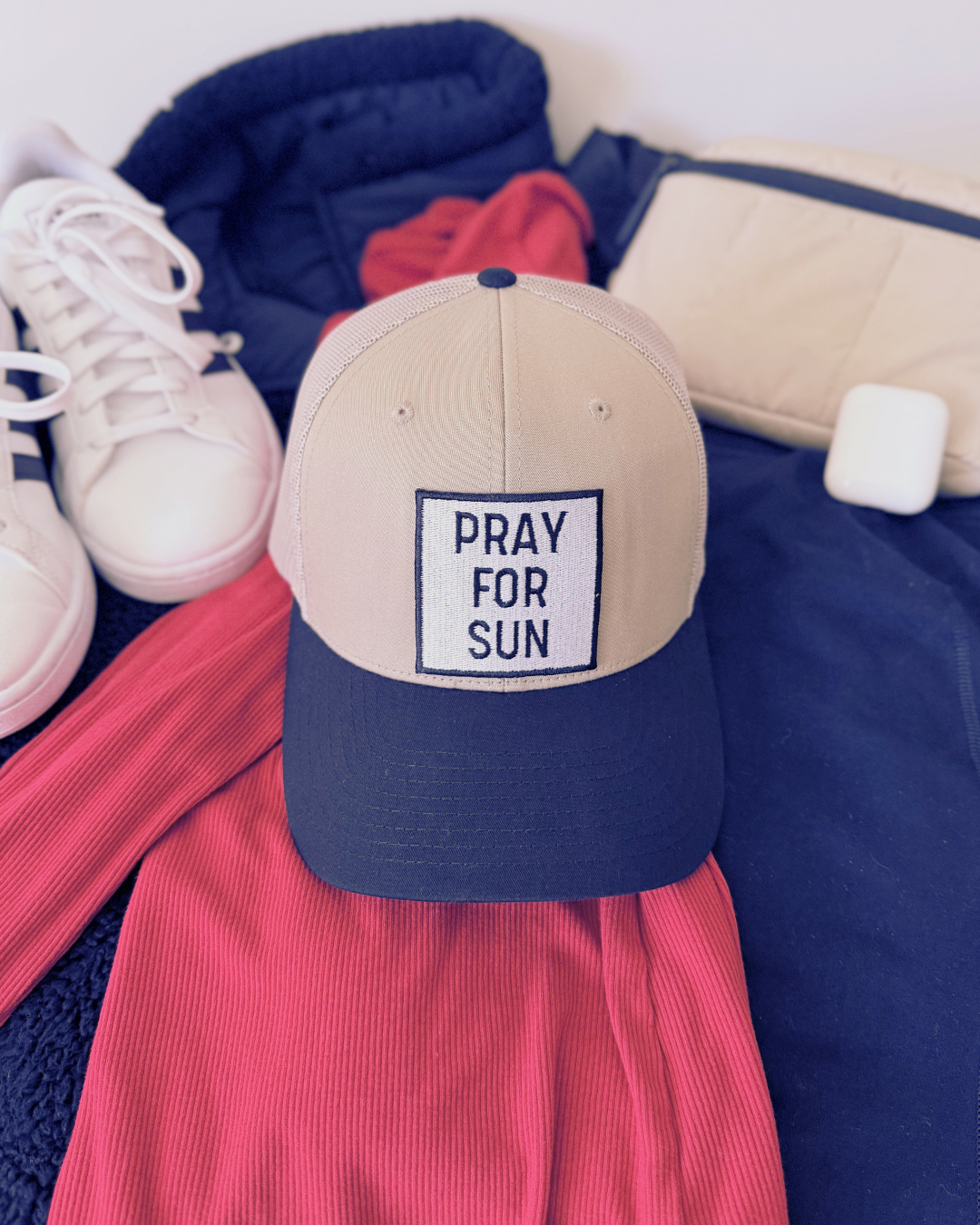 Pray For Sun Baseball Hat