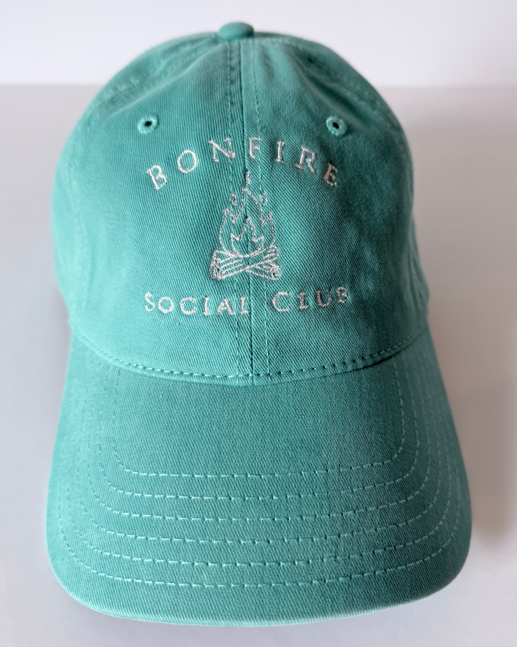 Bonfire Social Club Green Ball Cap