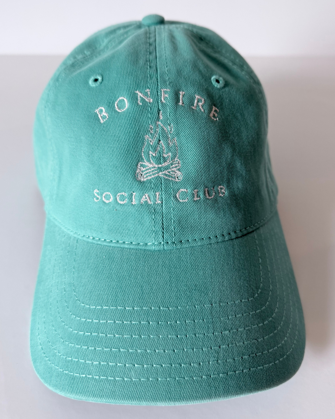 Bonfire Social Club Green Ball Cap