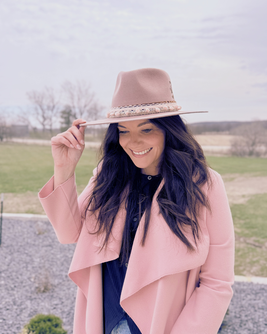 Fawn Brown Western Hat, 100% Wool, Leopard Burned Detailing