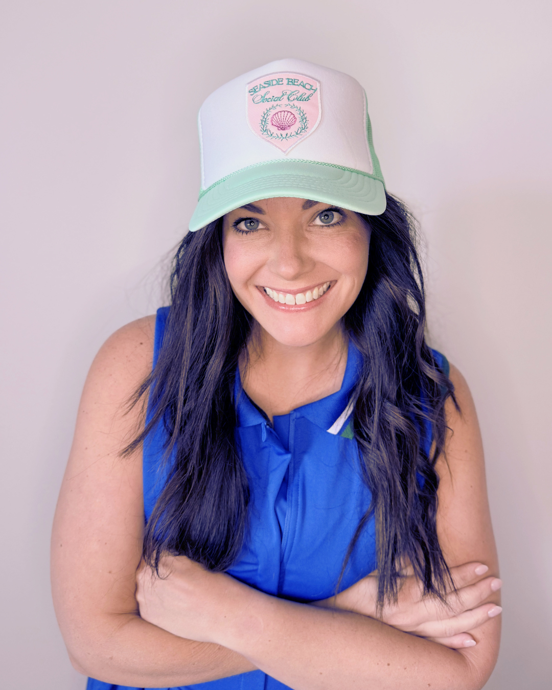 Seaside Beach Social Club Trucker Hat