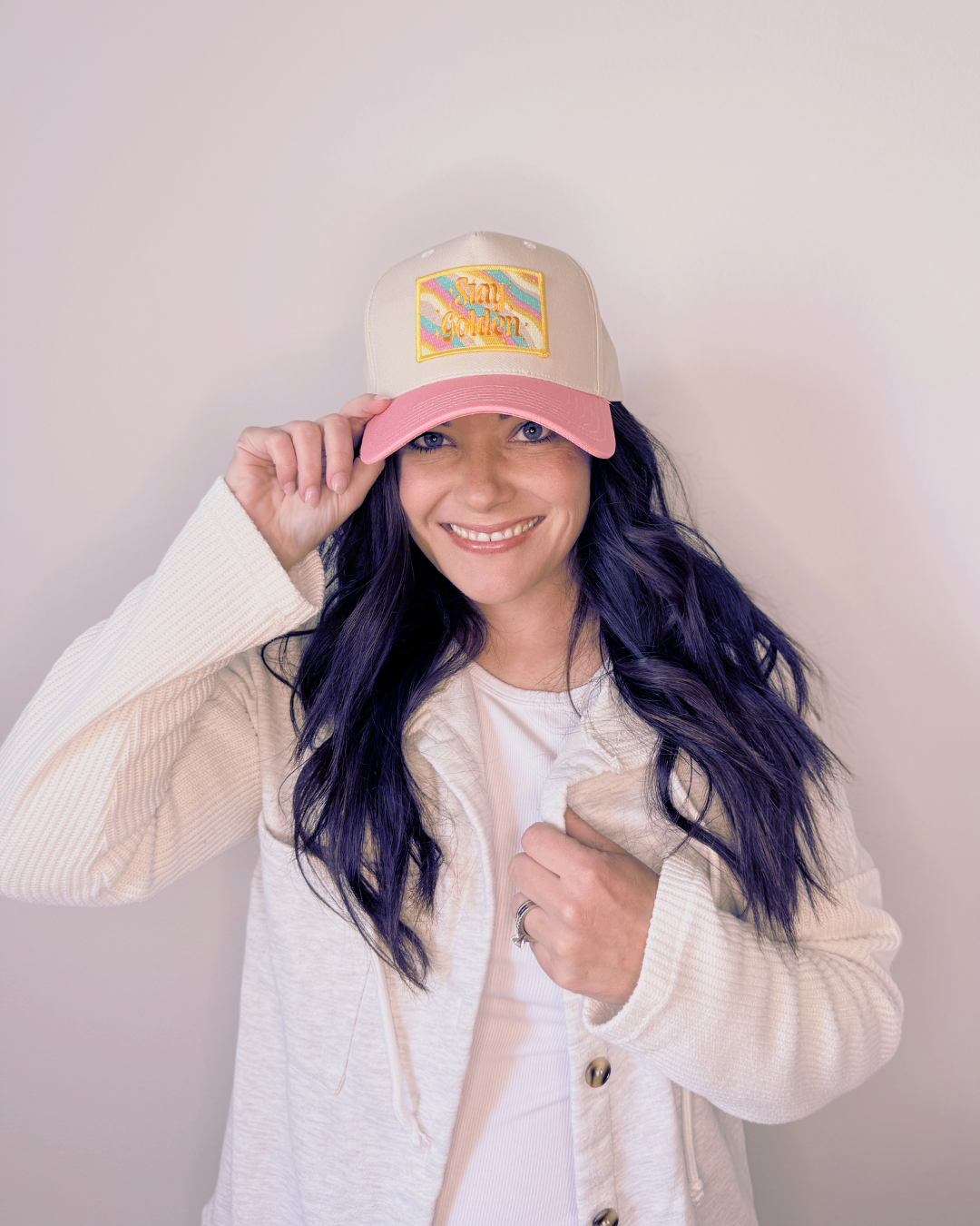 Stay Golden Baseball Hat