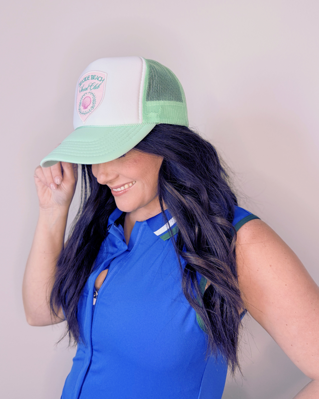 Seaside Beach Social Club Trucker Hat