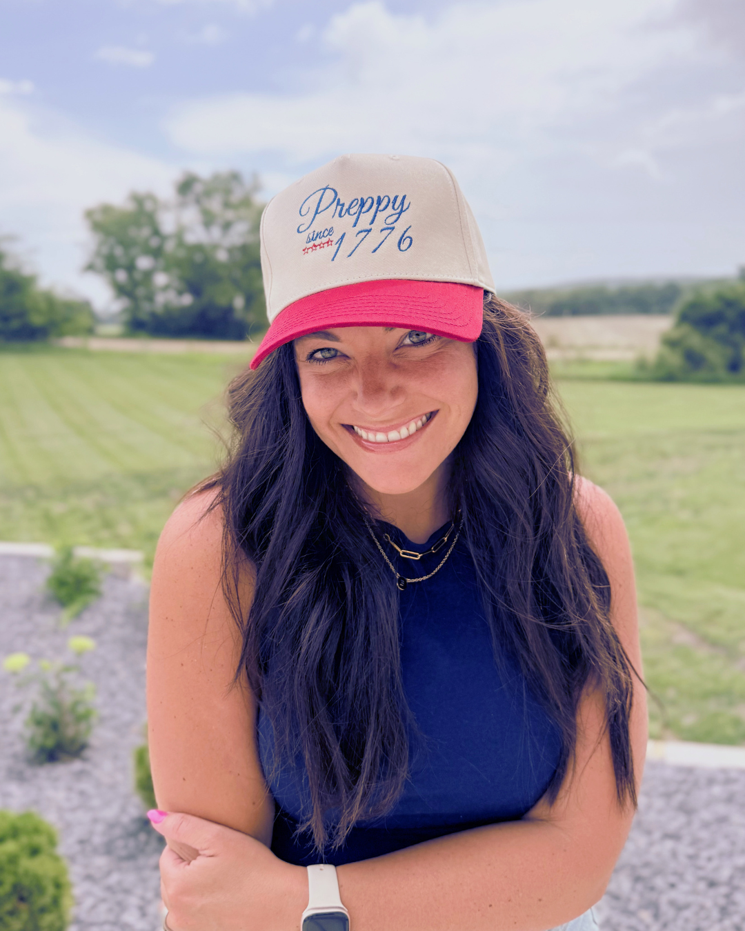 Preppy since 1776 Baseball Hat, 4th of July Snapback