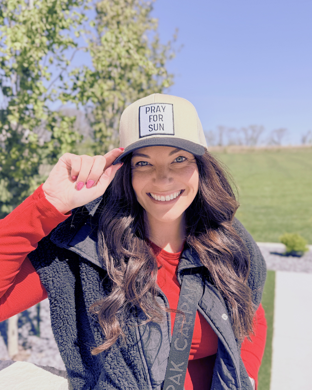 Pray For Sun Baseball Hat