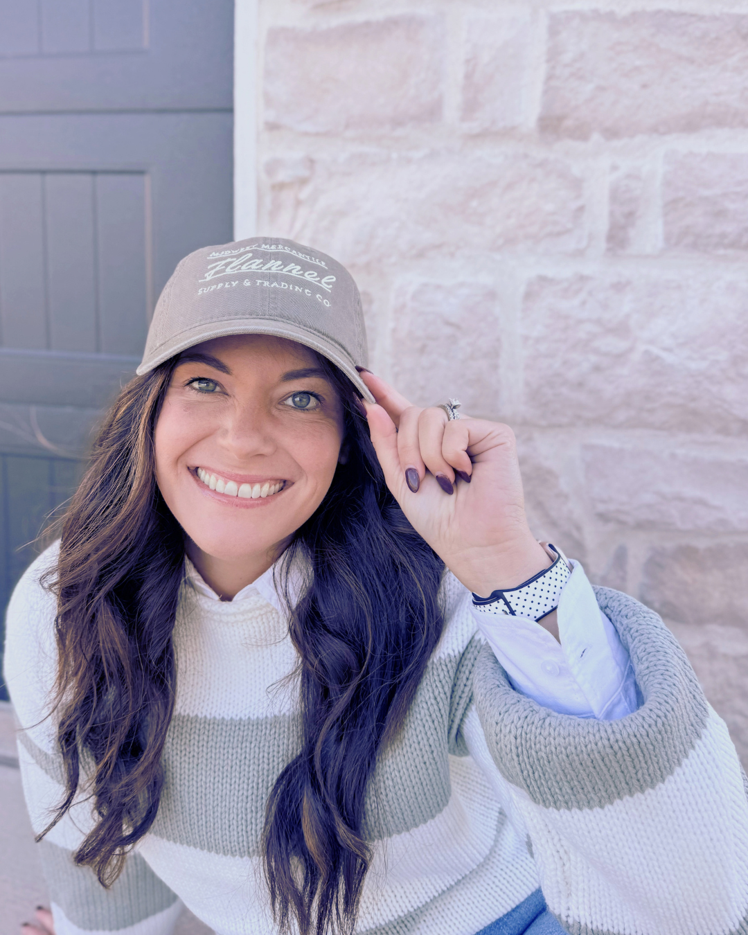 Flannel Supply Company Olive Green Classic Dad Hat