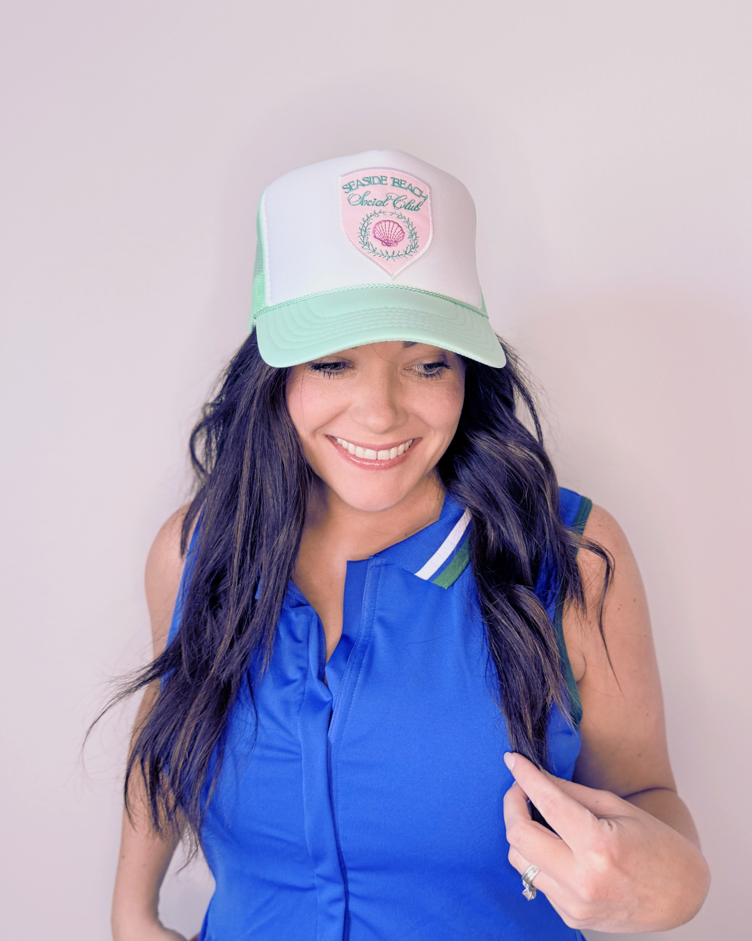 Seaside Beach Social Club Trucker Hat