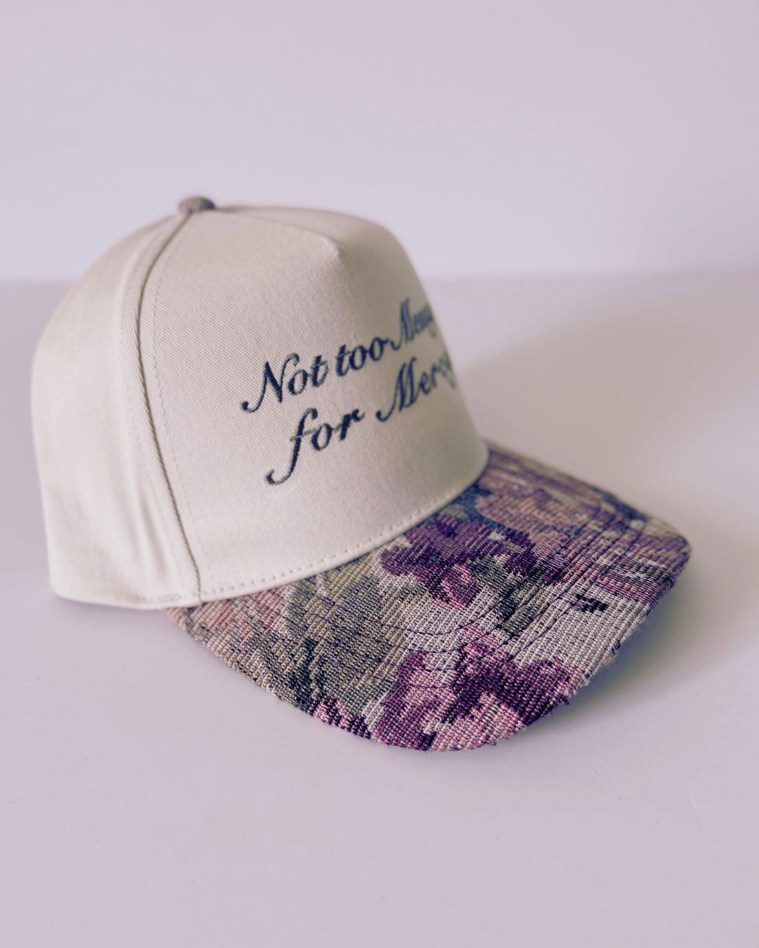 Not Too Messy For Mercy Baseball Hat