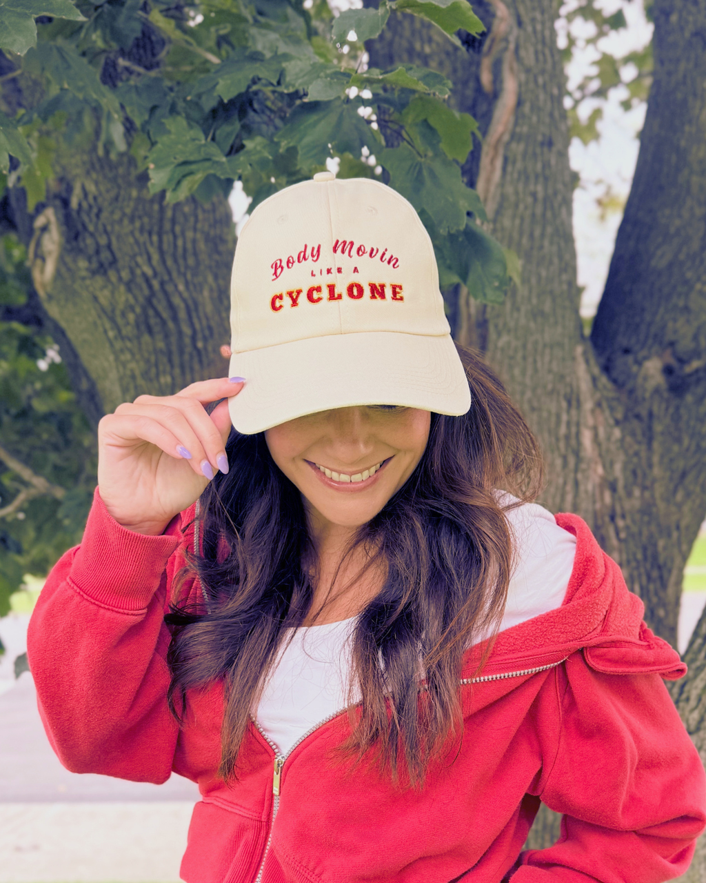Body Movin Like a Cyclone ISU Ball Cap